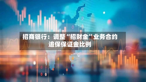 招商银行：调整“招财金”业务合约追保保证金比例