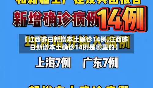 【江西昨日新增本土确诊14例,江西昨日新增本土确诊14例是哪里的】-第2张图片