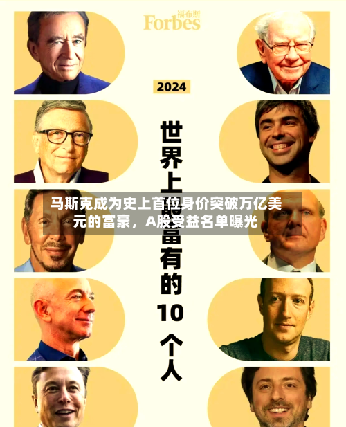 马斯克成为史上首位身价突破万亿美元的富豪，A股受益名单曝光-第2张图片