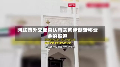 阿联酋外交部否认有关向伊朗转移资金的报道