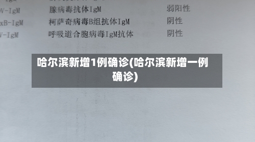 哈尔滨新增1例确诊(哈尔滨新增一例确诊)-第2张图片