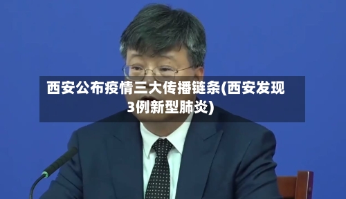 西安公布疫情三大传播链条(西安发现3例新型肺炎)-第3张图片